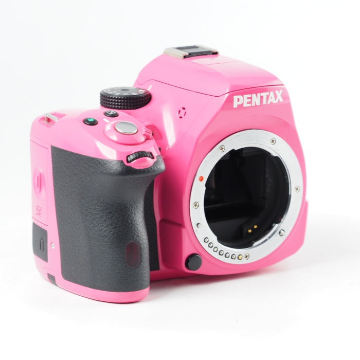 PENTAX ペンタックス K-50 + DA L 18-55mm F3.5-5.6 AL WR ピンク レンズキット オーダーカラー #13711