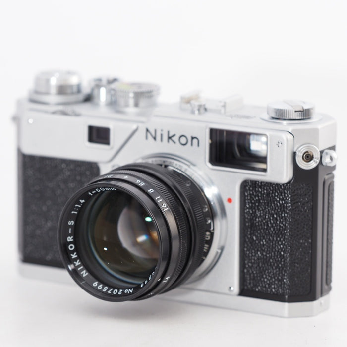 Nikon S3 シルバー Limited Edition 2000年記念モデル (NIKKOR-S 50mm F1.4 ブラック) 動作確認済 #13418