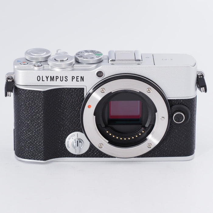 OLYMPUS OM SYSTEM オリンパス ミラーレス一眼レフカメラ PEN E-P7 ボディ シルバー #10208