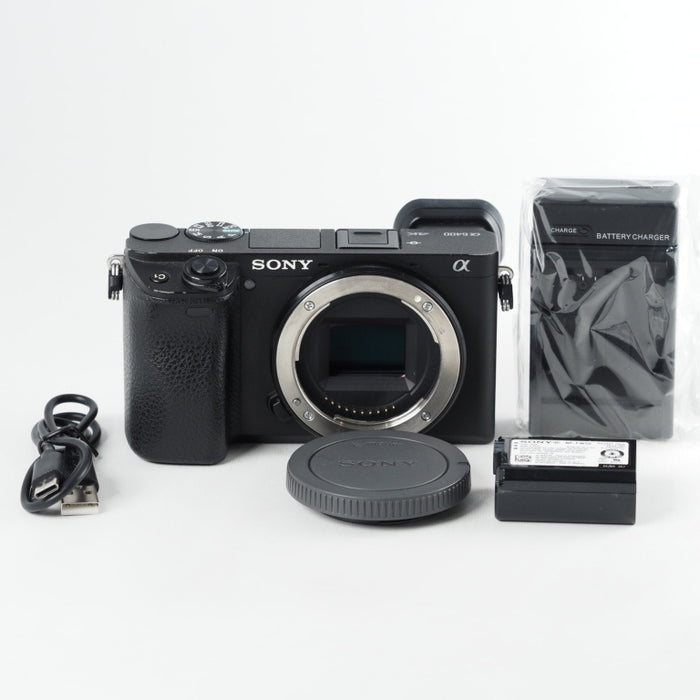 SONY ソニー APS-C ミラーレス一眼カメラ α6400 ボディ(レンズなし) ブラック ILCE-6400 B #13728