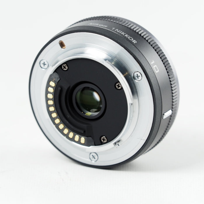 Nikon 1 NIKKOR 10mm f/2.8 ブラック ニコン 単焦点レンズ CXフォーマット #14381