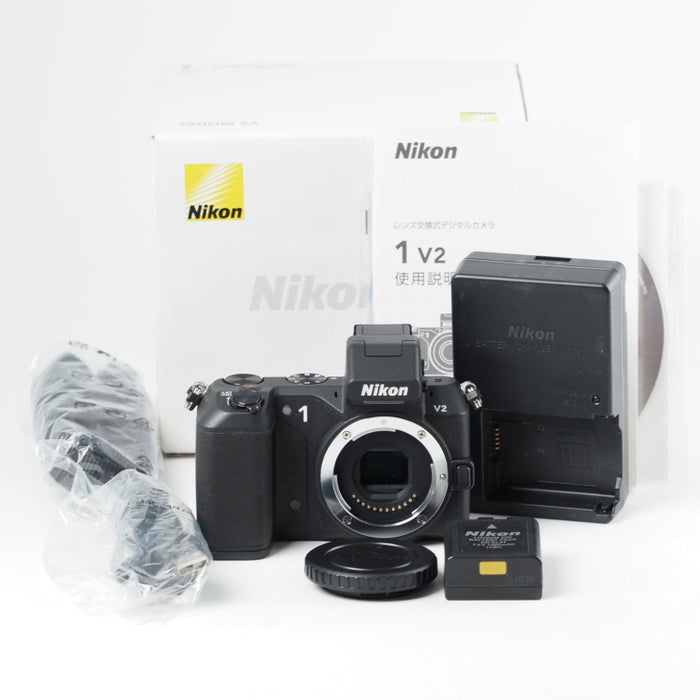 Nikon ミラーレス一眼 Nikon 1 V2 ボディ ブラック ニコン N1V2BK #14380