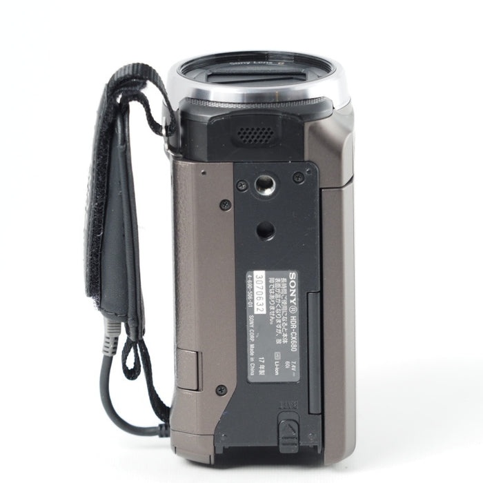 SONY ソニー ビデオカメラ Handycam 光学30倍 内蔵メモリー64GB ブロンズブラウンHDR-CX680 TI #13750