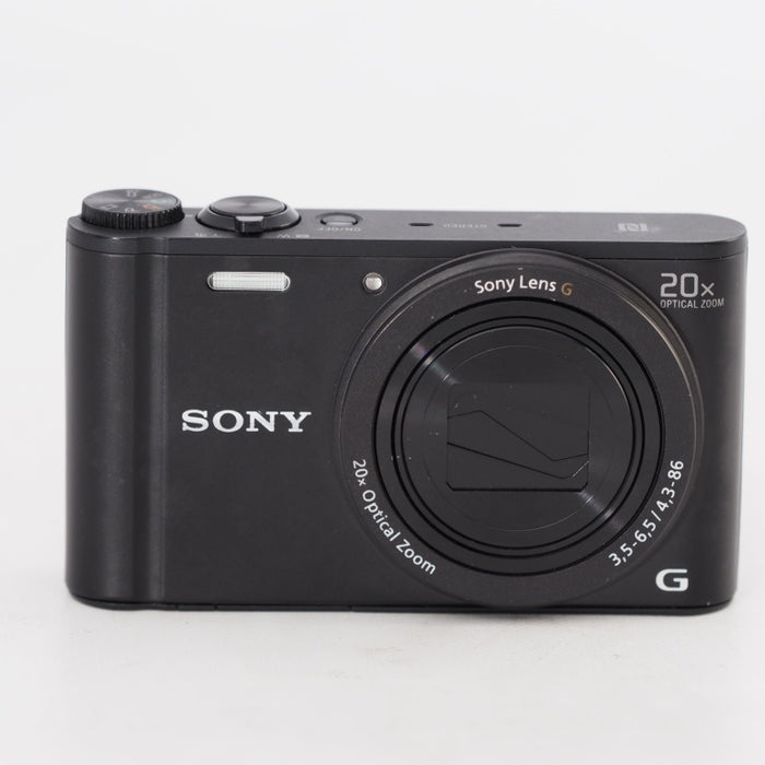 SONY ソニー デジタルカメラ Cyber-shot WX350 光学20倍 ブラック DSC-WX350-B #13355