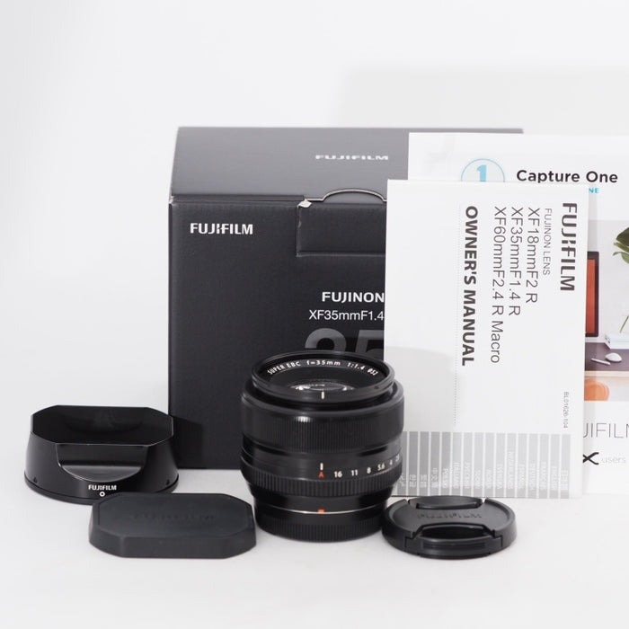 FUJIFILM 富士フイルム フジノン FUJINON XF 35mm F1.4 XF35MMF1.4 R 交換レンズ #12721