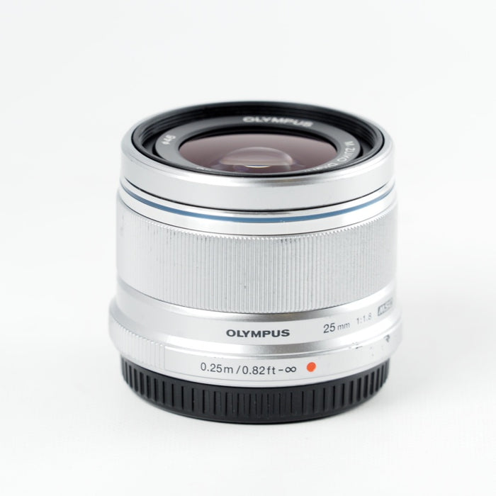 OLYMPUS M.ZUIKO DIGITAL 25mm F1.8 シルバー マイクロフォーサーズ用 単焦点レンズ #13713