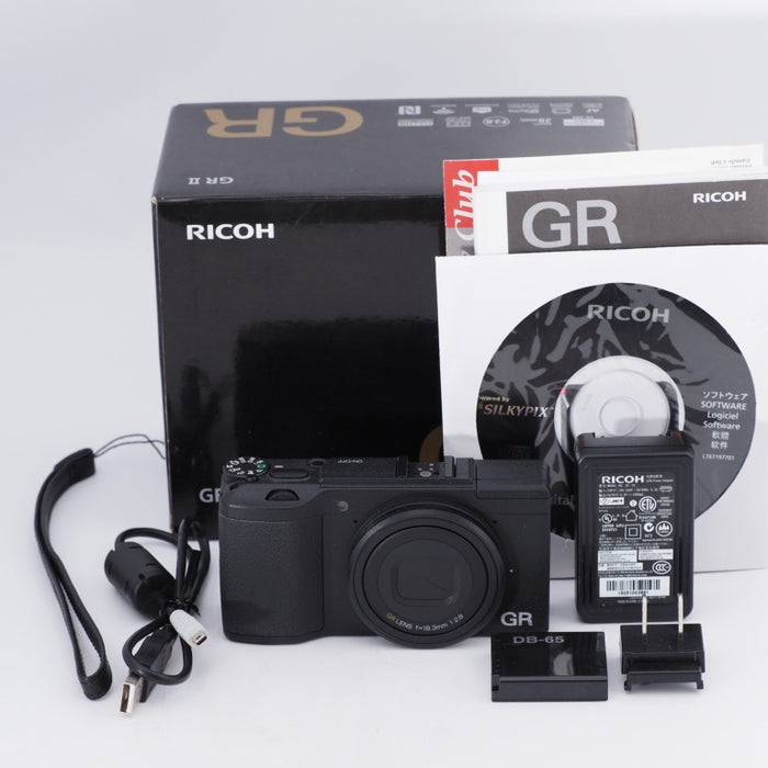 RICOH リコー コンパクトデジタルカメラ GRII APS-CサイズCMOSセンサー ローパスフィルタレス 175840 #10326