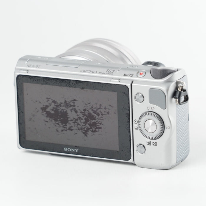SONY ソニー デジタル一眼カメラ NEX-5T パワーズームレンズキット シルバー NEX-5T NEX-5TL-S #13786
