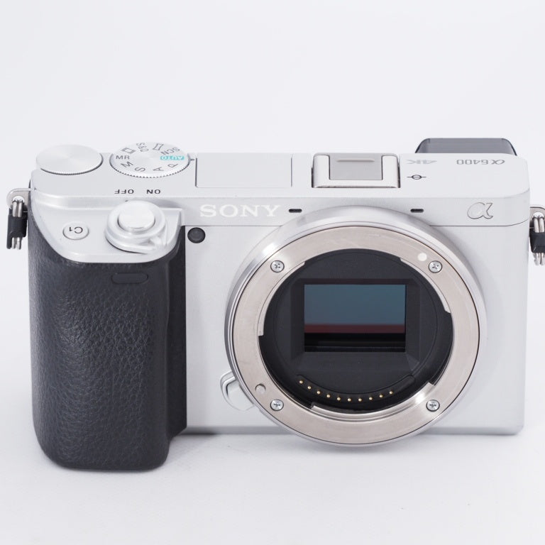 SONY ソニー APS-C ミラーレス一眼カメラ α6400 ボディ シルバーILCE