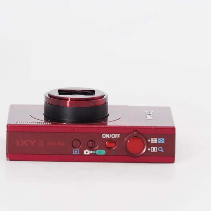 Canon デジタルカメラ IXY 3 約1010万画素 光学12倍ズーム レッド IXY3(RE) #13260