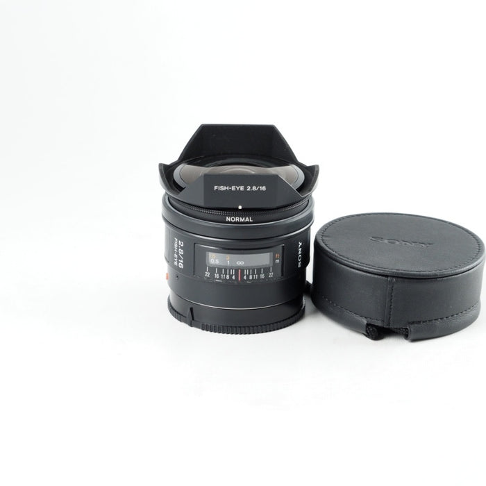 SONY ソニー 16mm F2.8 Fisheye SAL16F28 広角単焦点 魚眼レンズ ソニーAマウント #13891