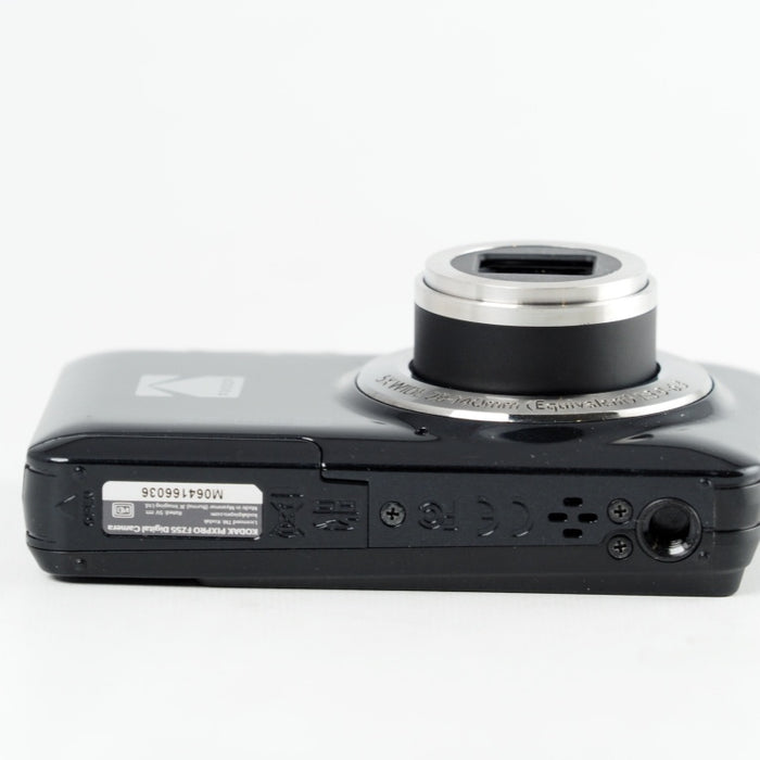 KODAK コダック PIXPRO FZ55-BK 16MP コンパクトデジタルカメラ 光学5倍ズーム 広角 28mm 2.7インチ液晶画面 ブラック #13652