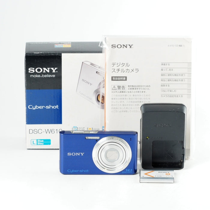 SONY Cyber-Shot W610 (1410万CCD/光学x4) ブルー DSC-W610/L #13925