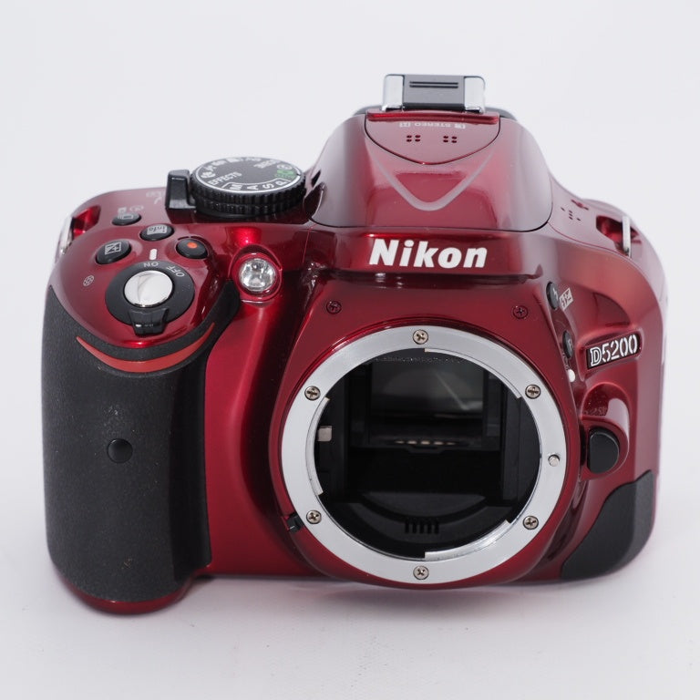 Nikon - Nikon ニコン デジタル一眼レフカメラ D5200 ボディ レッド #9471 Nikon ニコン デジタル一眼レフカメラ D5200 ボディ レッド