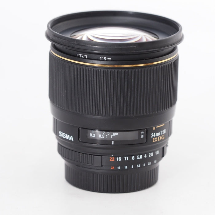 SIGMA 単焦点広角レンズ 24mm F1.8 EX DG ASPHERICAL MACRO ニコン Fマウント用 フルサイズ対応 #12969