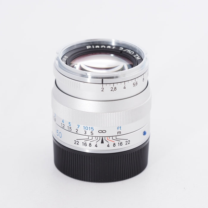 CarlZeiss カールツァイス プラナー Planar T* 50mm f2 ZM SV シルバー Leica Mマウント #9811