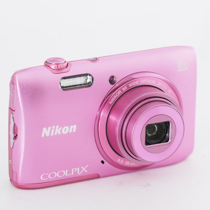 Nikon ニコン デジタルカメラ COOLPIX S3600 8倍ズーム 2005万画素 アザレアピンク S3600PK #11254