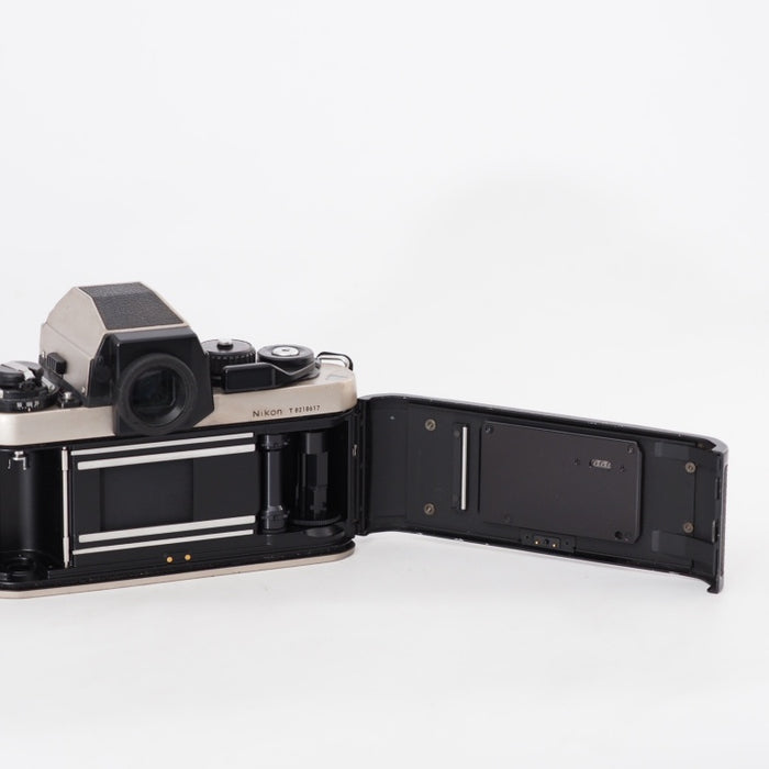 Nikon ニコン フィルム一眼レフ F3/T チタン シルバー F3T ボディ データバック MF-14 #13088