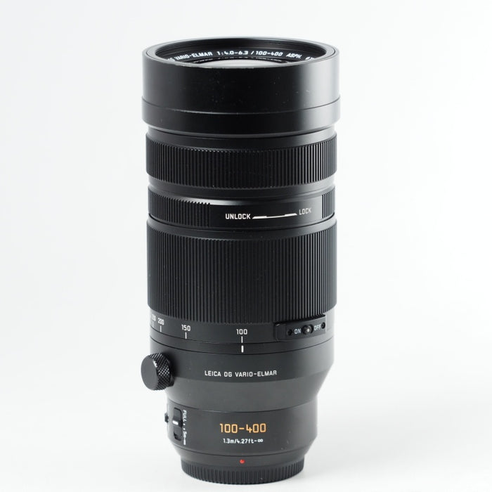 Panasonic LEICA DG VARIO-ELMAR 100-400mm F4.0-6.3 II ASPH. POWER O.I.S H-RSA100400 パナソニック 望遠ズームレンズ マイクロフォーサーズ用 #14120