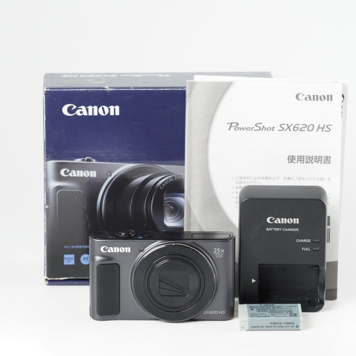 Canon キヤノン PowerShot SX620 HS ブラック 光学25倍ズーム/Wi-Fi対応 PSSX620HSBK #13609
