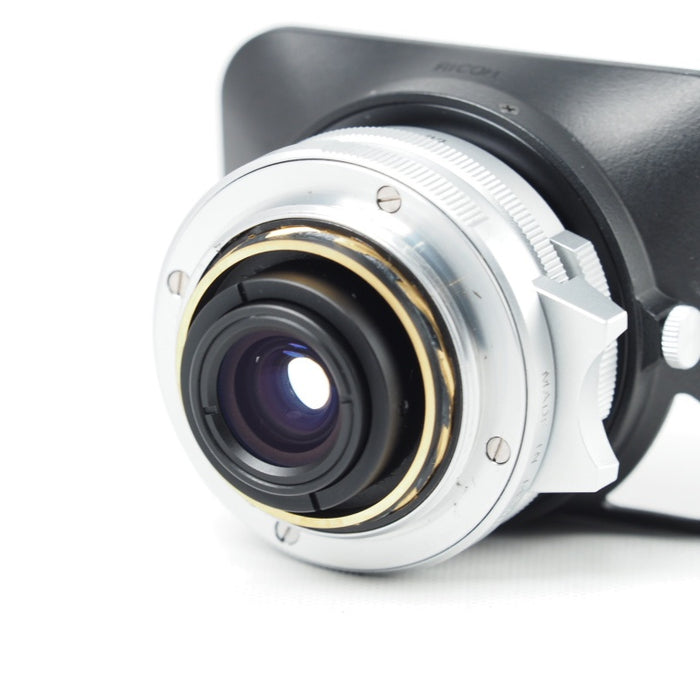 RICOH リコー GR 21mm F3.5 Silver シルバー L39マウント 元箱 ファインダー付属 #14386