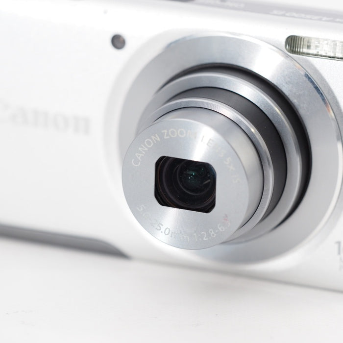 Canon キヤノン デジタルカメラ PowerShot A3500 IS(シルバー) 広角28mm 光学5倍ズーム PSA3500IS(SL)  #13105