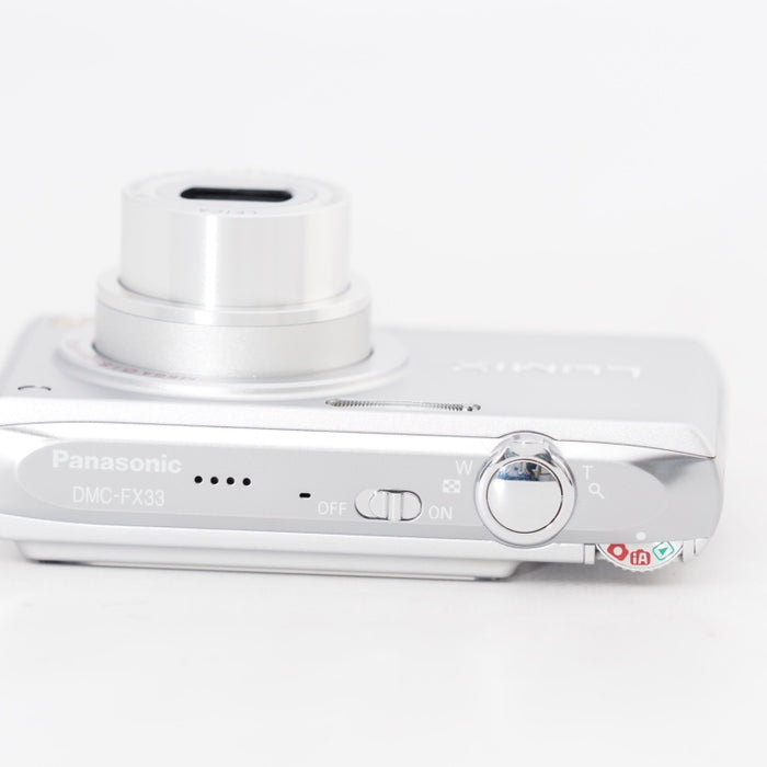 Panasonic パナソニック デジタルカメラ LUMIX FX33 プレシャスシルバー ルミックス DMC-FX33-S #13046