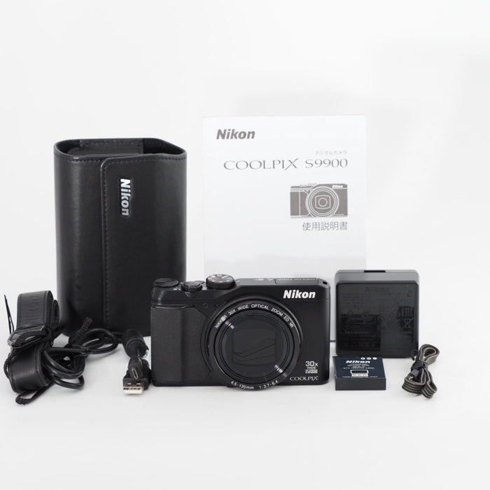 Nikon ニコン COOLPIX S9900 光学30倍 1605万画素 ブラック S9900BK #13587