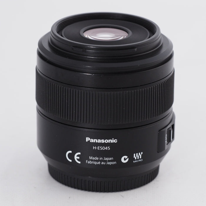 Panasonic パナソニック マイクロフォーサーズ用 ライカ DG MACRO-ELMARIT 45mm F2.8 ASPH. MEGA O.I.S 単焦点 マクロレンズ H-ES045 #10976