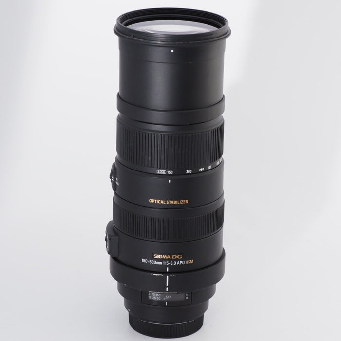 SIGMA シグマ 超望遠ズームレンズ APO 150-500mm F5-6.3 DG OS HSM キヤノン EFマウント用 #11269