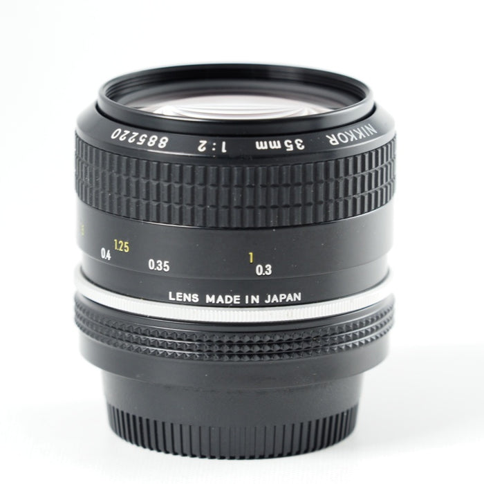Nikon New NIKKOR 35mm F2 ニコン ニッコール 単焦点 MFレンズ #14141