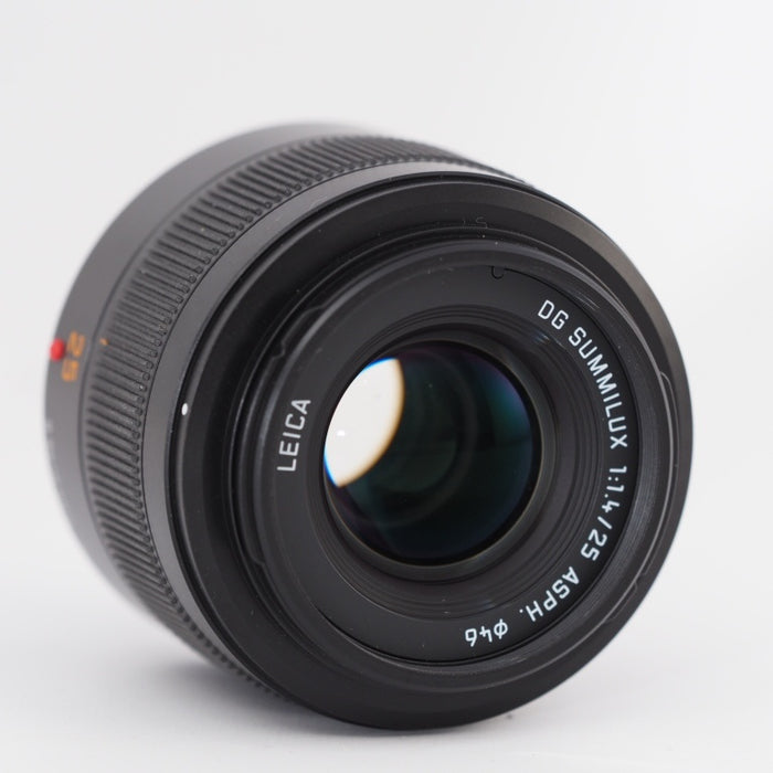 Panasonc パナソニック 標準単焦点レンズ マイクロフォーサーズ用 ルミックス LEICA DG SUMMILUX 25mm/F1.4 II ASPH. ブラック H-XA025 #13131