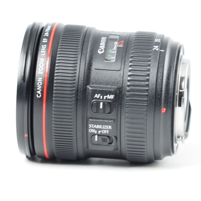 Canon キヤノン 標準ズームレンズ EF24-70mm F4 L IS USM フルサイズ対応 #14387