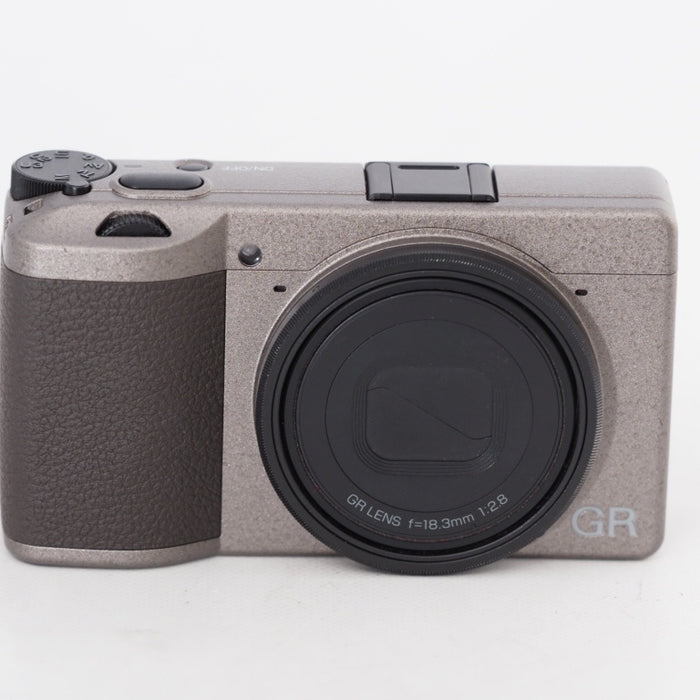 RICOH GR III Diary Edition メタリックウォームグレー デジタルカメラ 焦点距離28mm 24.2M APS-Cサイズ大型CMOSセンサー #13024