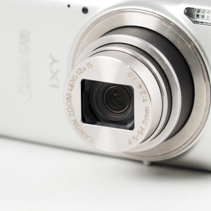 Canon IXY 650 シルバー 光学12倍ズーム/Wi-Fi対応 キヤノン IXY650SL #13694