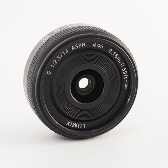 Panasonic パナソニック 単焦点 広角パンケーキレンズ マイクロフォーサーズ用 ルミックス G 14mm/F2.5 ASPH. H-H014 #11235