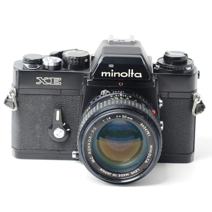 MINOLTA XE MC ROKKOR-PF 1:1.4 f=50mm ミノルタ 一眼レフ フィルムカメラ #15140