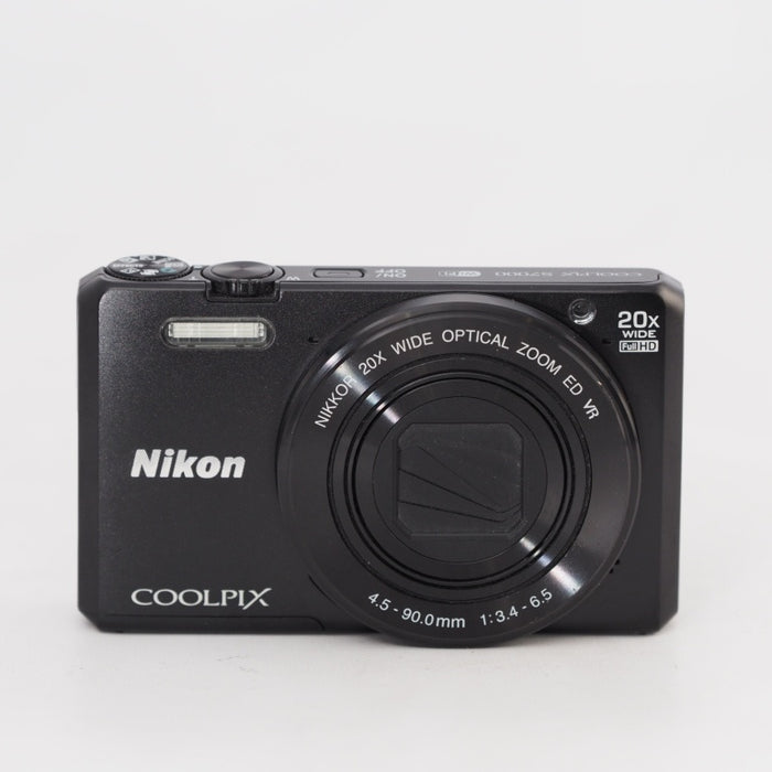 Nikon デジタルカメラ COOLPIX S7000 ブラック ニコン S7000BK #13316