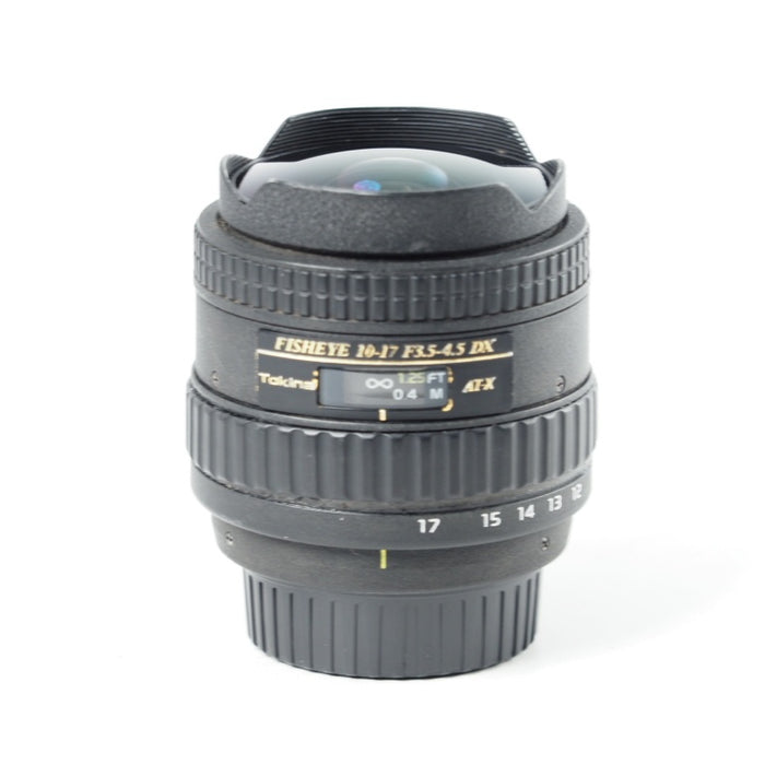 Tokina AT-X 107 DX Fisheye 10-17mm F3.5-4.5 (IF) ニコンFマウント用  トキナー 魚眼ズームレンズ APS-C対応 #14282