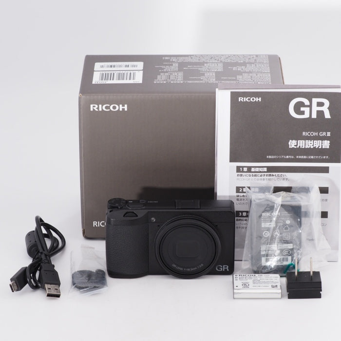 RICOH リコー GR III コンパクトデジタルカメラ APS-Cサイズ GRIII GR3 #10100