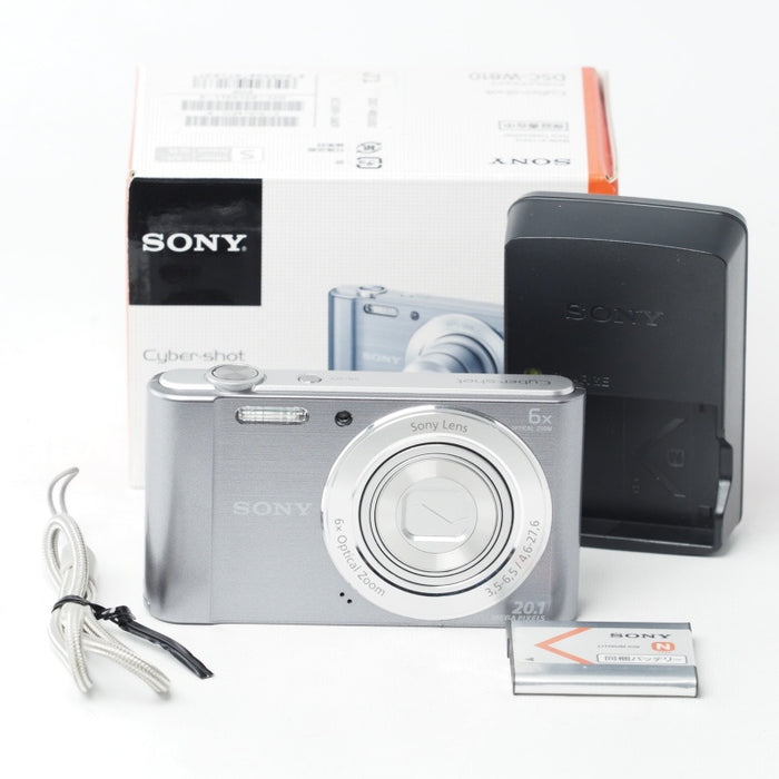 SONY ソニー デジタルカメラ Cyber-shot W810 光学6倍 シルバー DSC-W810-S #15135