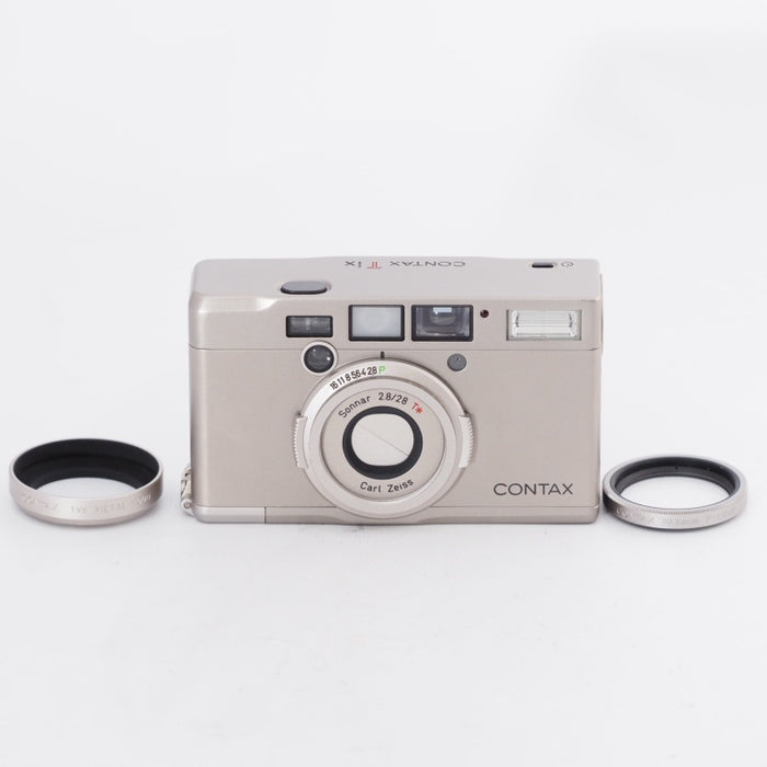 CONTAX コンタックス Tix コンパクトフィルムカメラ APSフィルム用 シルバー #11193