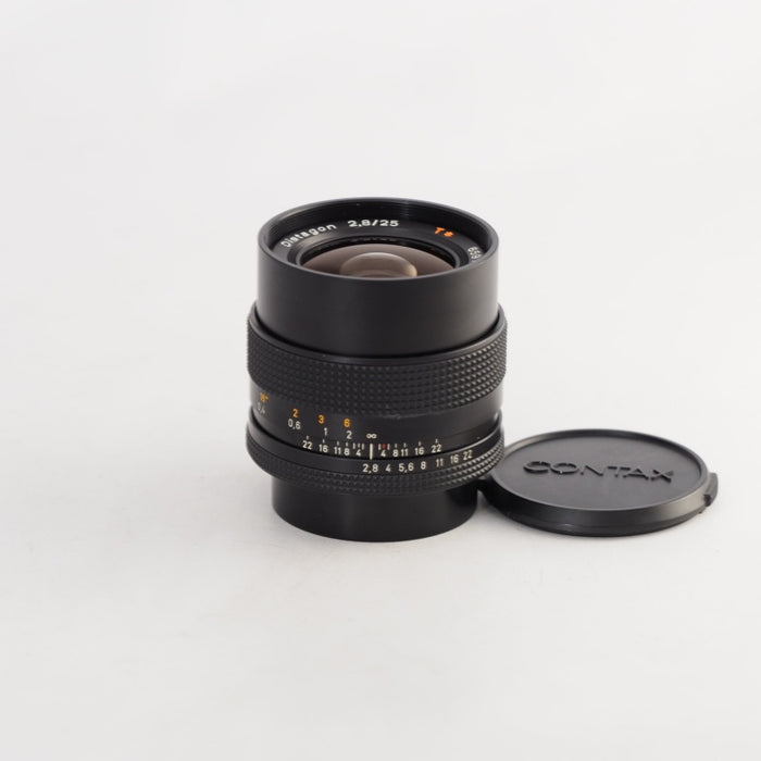 CONTAX Carl Zeiss DistagonT* 25mm F2.8 コンタックス Y/Cマウント AEG #13558