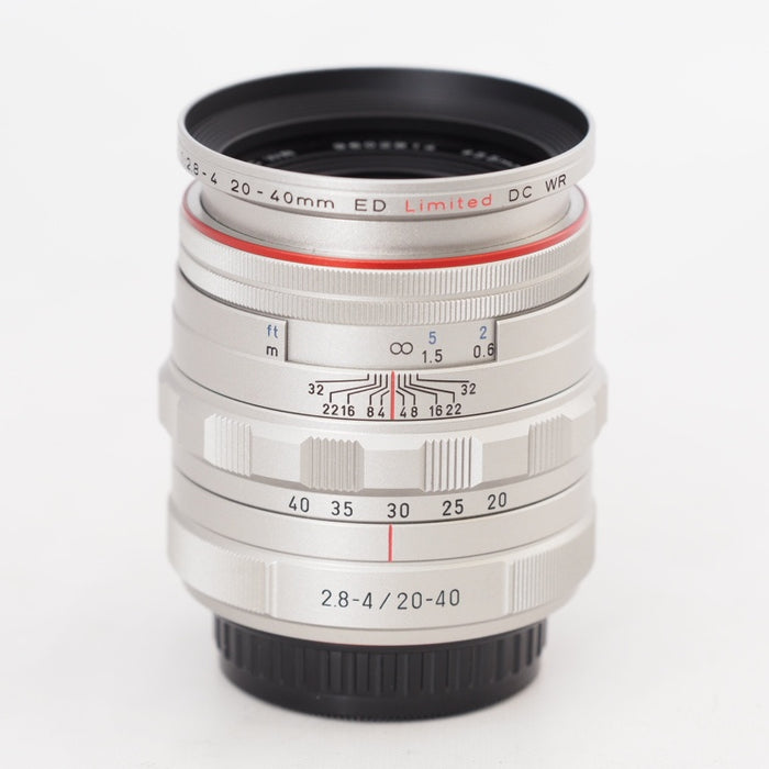 ペンタックス HD PENTAX-DA 20-40mm F2.8-4 ED Limited DC WR シルバー 標準ズームレンズ APS-Cサイズ用 高品位リミテッドレンズ 23010 #13178