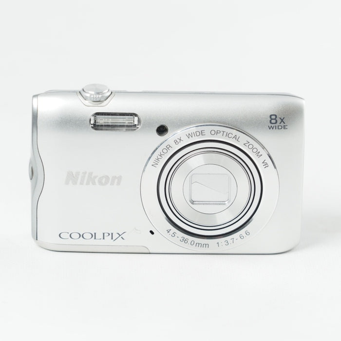 Nikon COOLPIX A300 光学8倍ズーム 2005万画素 シルバー ニコン