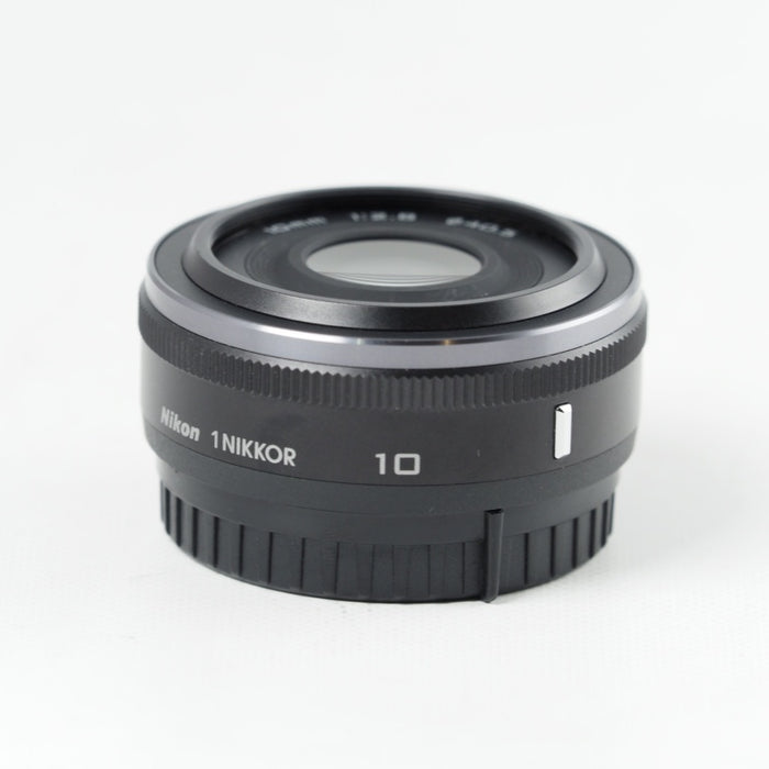 Nikon 1 NIKKOR 10mm f/2.8 ブラック ニコン 単焦点レンズ CXフォーマット #14381