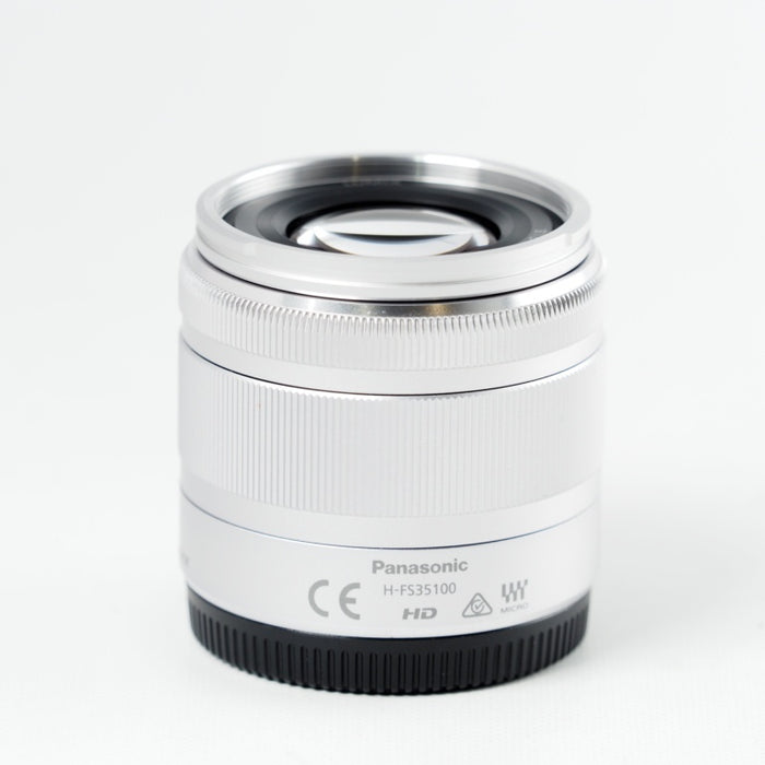 Panasonic LUMIX G VARIO 35-100mm F4.0-5.6 ASPH. MEGA O.I.S. シルバー H-FS35100-S マイクロフォーサーズ #14212