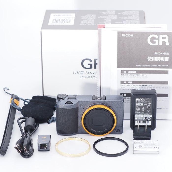 RICOH リコー GR III Street Edition Special Limited Kit 限定3,500台 本革ストラップ G —  カメラ本舗