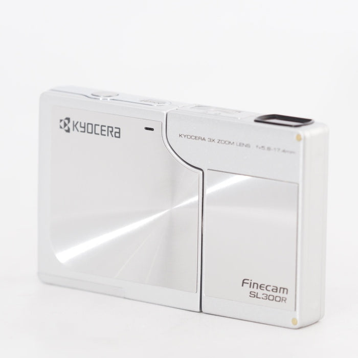 KYOCERA 京セラ Finecam SL300R シルバー キョーセラ コンパクトデジタルカメラ #12989