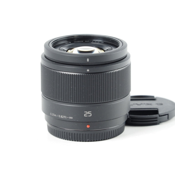 Panasonic LUMIX G 25mm F1.7 ASPH. ブラック H-H025-K パナソニック 単焦点レンズ マイクロフォーサーズ用 ルミックス #14520